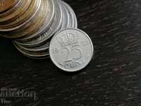 Νόμισμα - Ολλανδία - 25 σεντ 1950