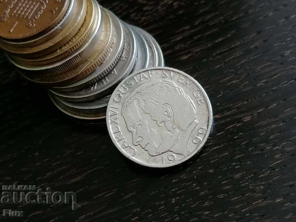 Coin - Sweden - 1 Krona 1999 with price 0.70 BGN | € 0.36