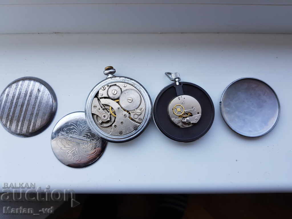 Δημοπρασία Δύο ρολόγια τσέπης κατέρρευσαν Δημοπρασία Δύο ρολόγια τσέπης κατέρρευσαν