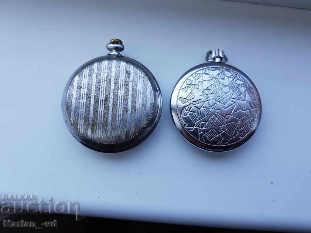 Παράδοση Δύο ρολόγια τσέπης κατέρρευσαν Παράδοση Δύο ρολόγια τσέπης κατέρρευσαν