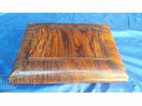 Wooden veneer box