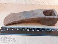 OLD FORGED STONE REMOVAL TOOL - INSERTED