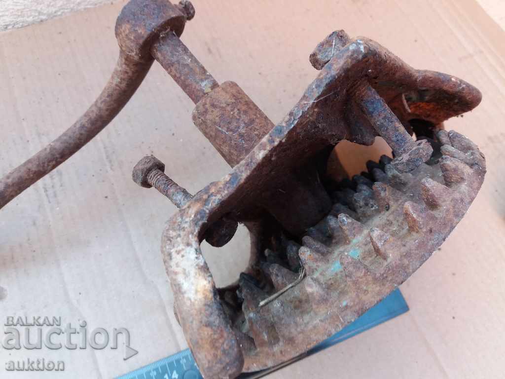 OLD MASSIVE FORGED MACHINE FOR DIVING CORN, CORN - 7 OLD MASSIVE FORGED MACHINE FOR DIVING CORN, CORN - 7