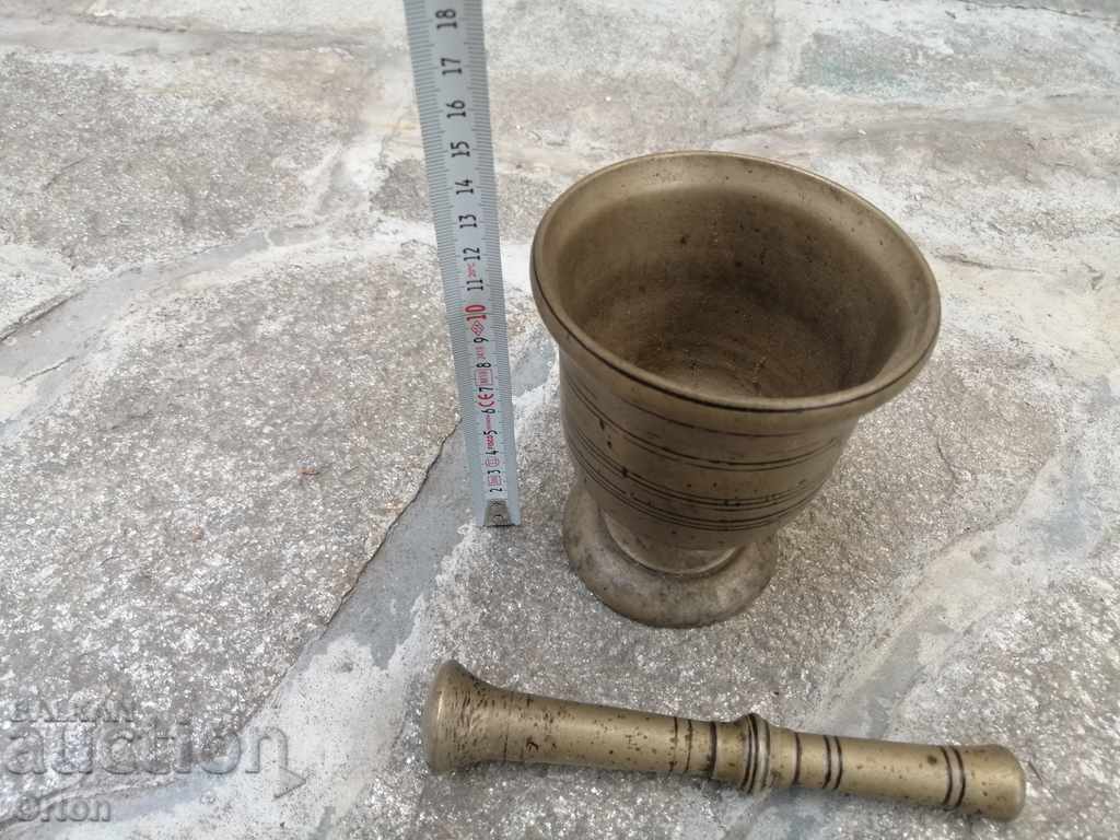 Old Bulgarian bronze mortar / mortar - 6 Old Bulgarian bronze mortar / mortar - 6