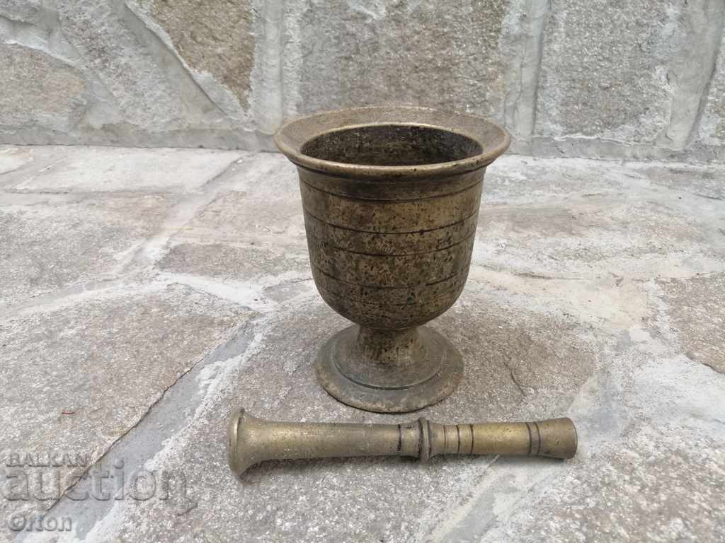 Old Bulgarian bronze mortar / mortar with price 50.00 BGN | € 25.56