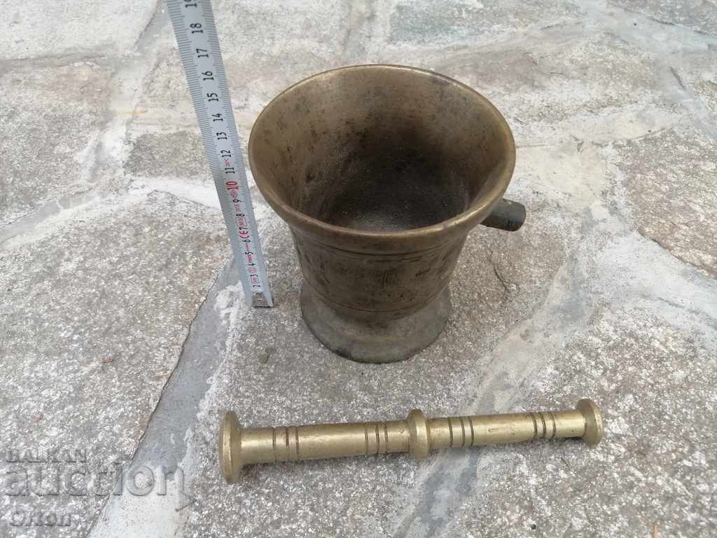 Παλιό βουλγαρικό χάλκινο κονίαμα / κονίαμα - 5 Παλιό βουλγαρικό χάλκινο κονίαμα / κονίαμα - 5