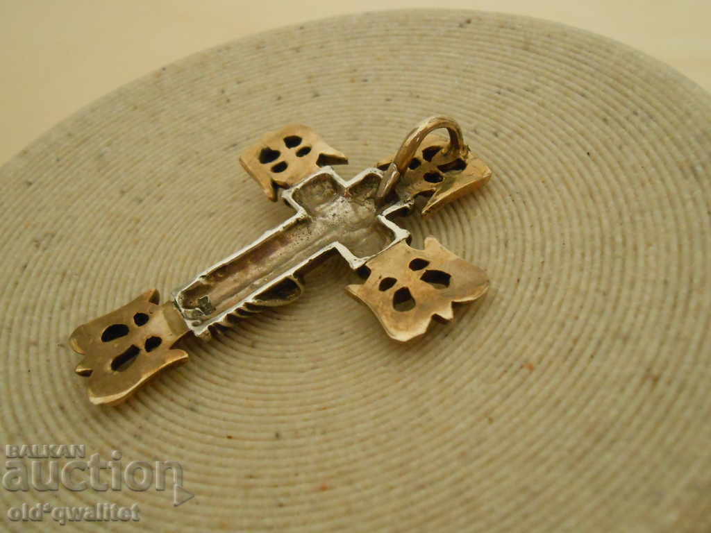 Very old large, massive silver CROSS, Silver 925 - 5 Very old large, massive silver CROSS, Silver 925 - 5
