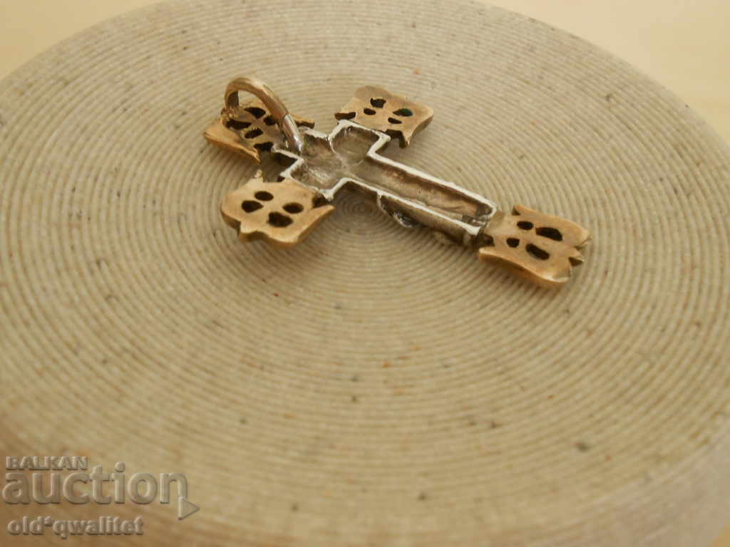 Very old large, massive silver CROSS, Silver 925 - 6 Very old large, massive silver CROSS, Silver 925 - 6