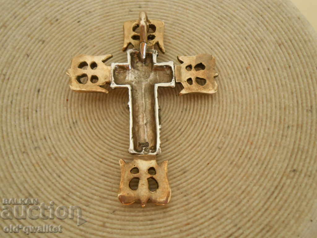 Very old large, massive silver CROSS, Silver 925 - 7 Very old large, massive silver CROSS, Silver 925 - 7