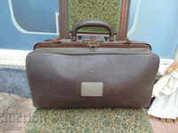 Collectible doctor's leather bag