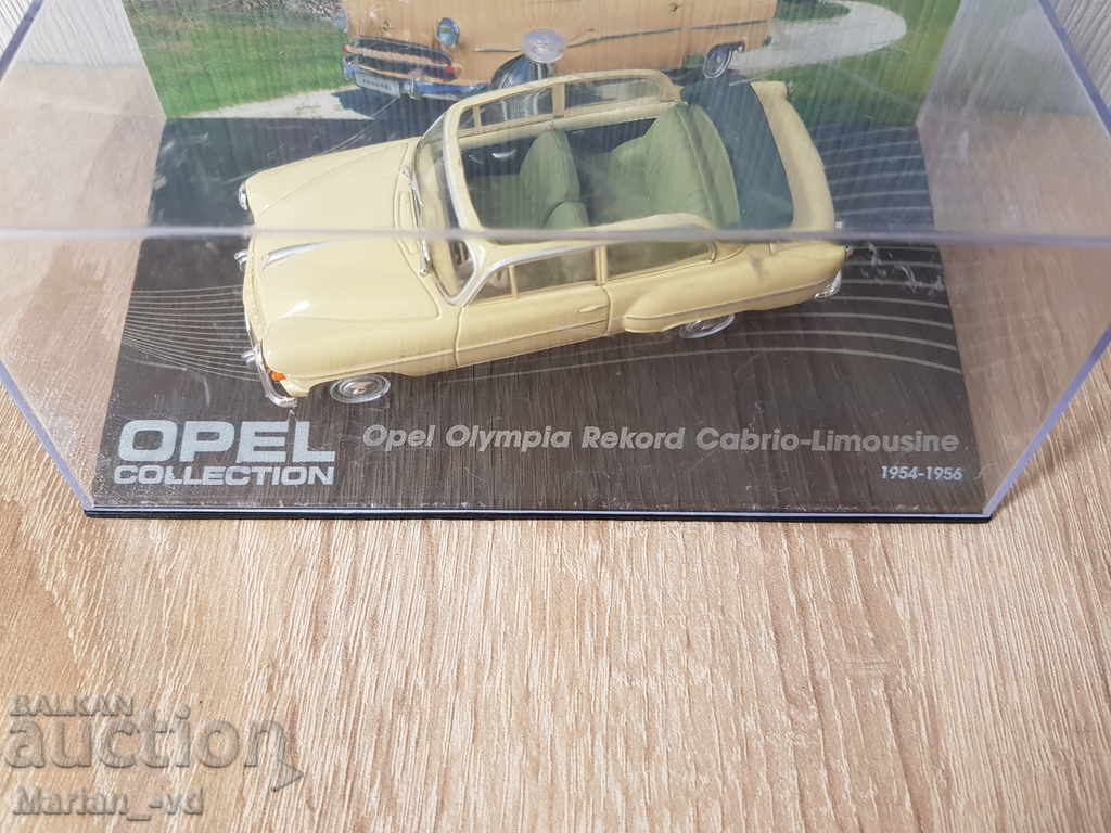 Model de mașină metalică Opel Collection Olympia Rekord - 5 Model de mașină metalică Opel Collection Olympia Rekord - 5