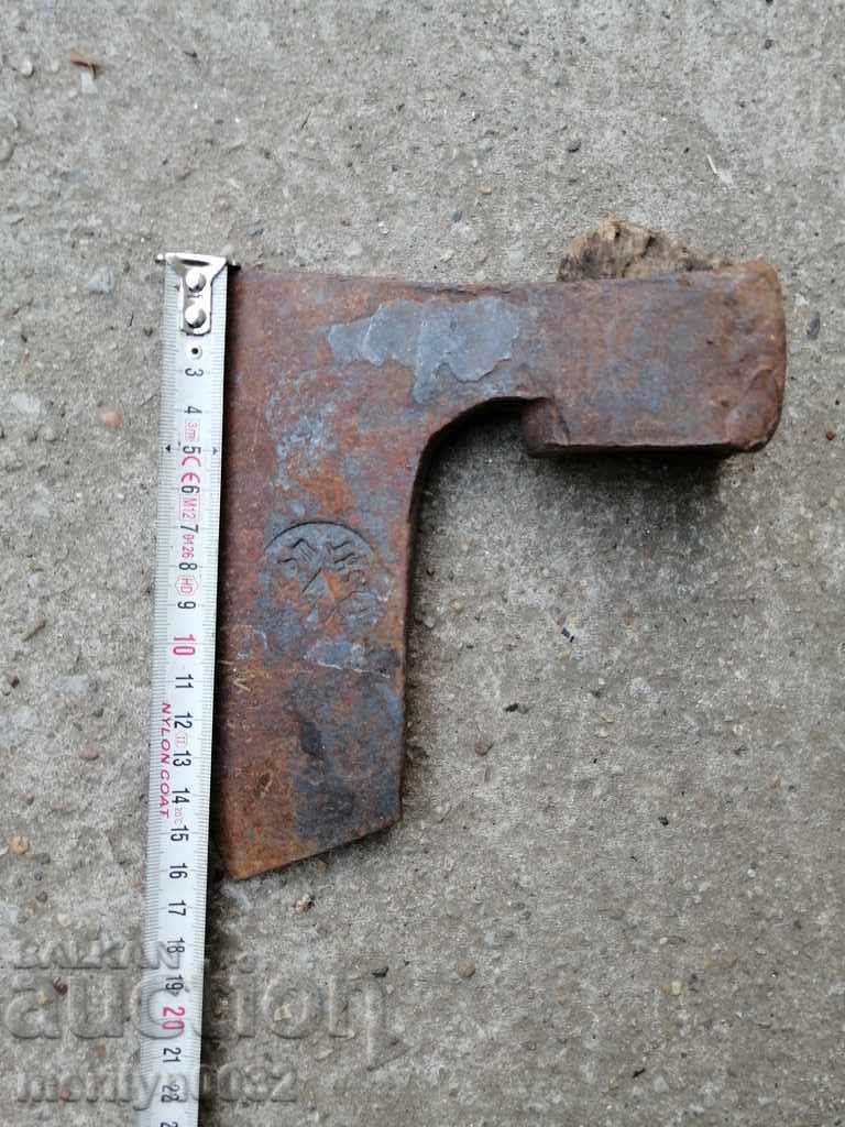 Стара брадва топор инструмент ковано желязо - 5 Стара брадва топор инструмент ковано желязо - 5