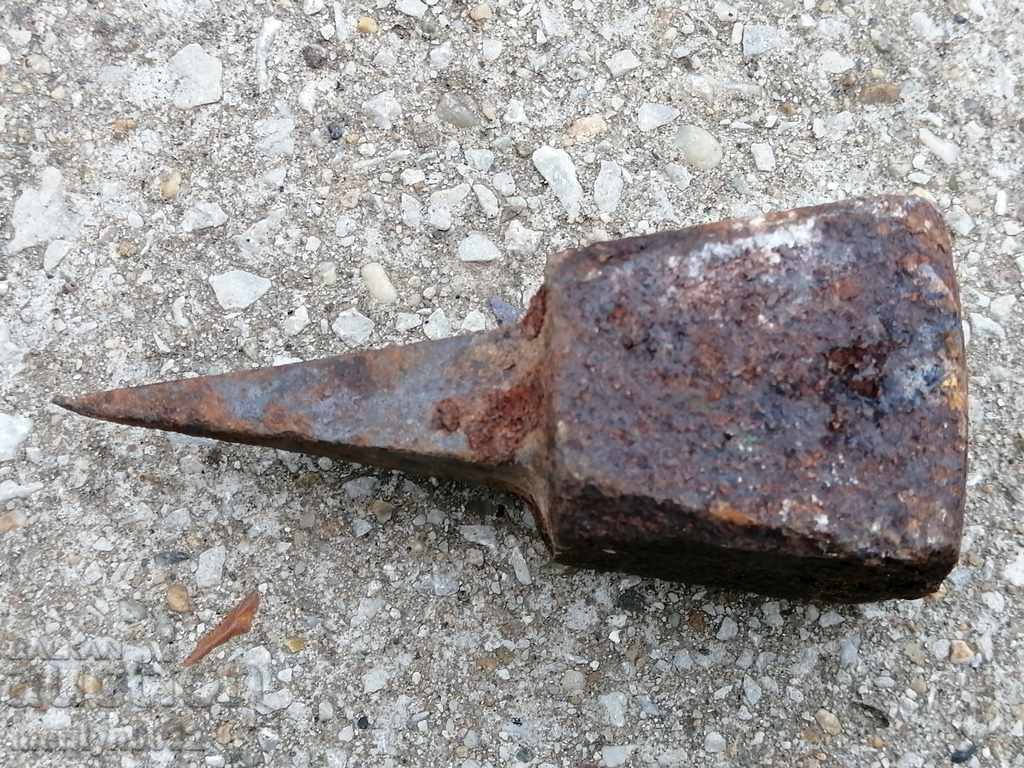 An old anvil for hair sticking, wrought iron - 5 An old anvil for hair sticking, wrought iron - 5