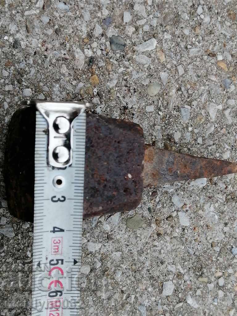 An old anvil for hair sticking, wrought iron - 6 An old anvil for hair sticking, wrought iron - 6