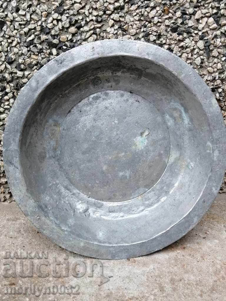 Tinned copper sahane, baker, pot - 7 Tinned copper sahane, baker, pot - 7