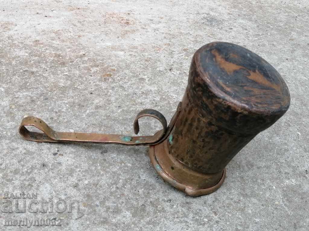 Old copper tin, coffee, baker, copper pot - 5 Old copper tin, coffee, baker, copper pot - 5