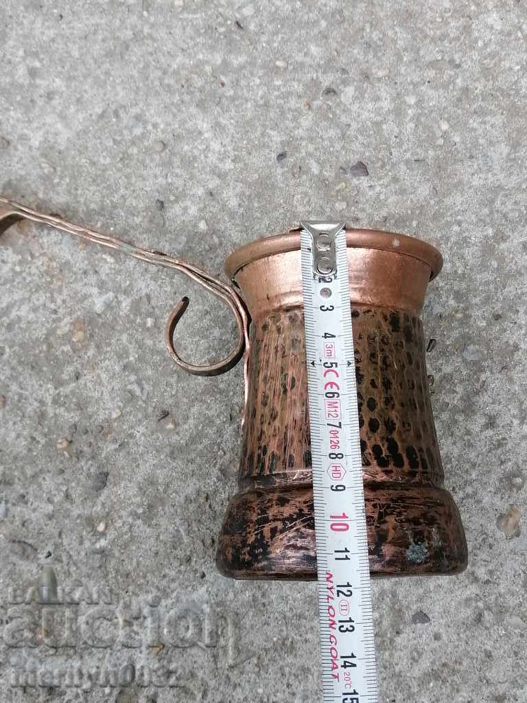 Old copper tin, coffee, baker, copper pot - 6 Old copper tin, coffee, baker, copper pot - 6
