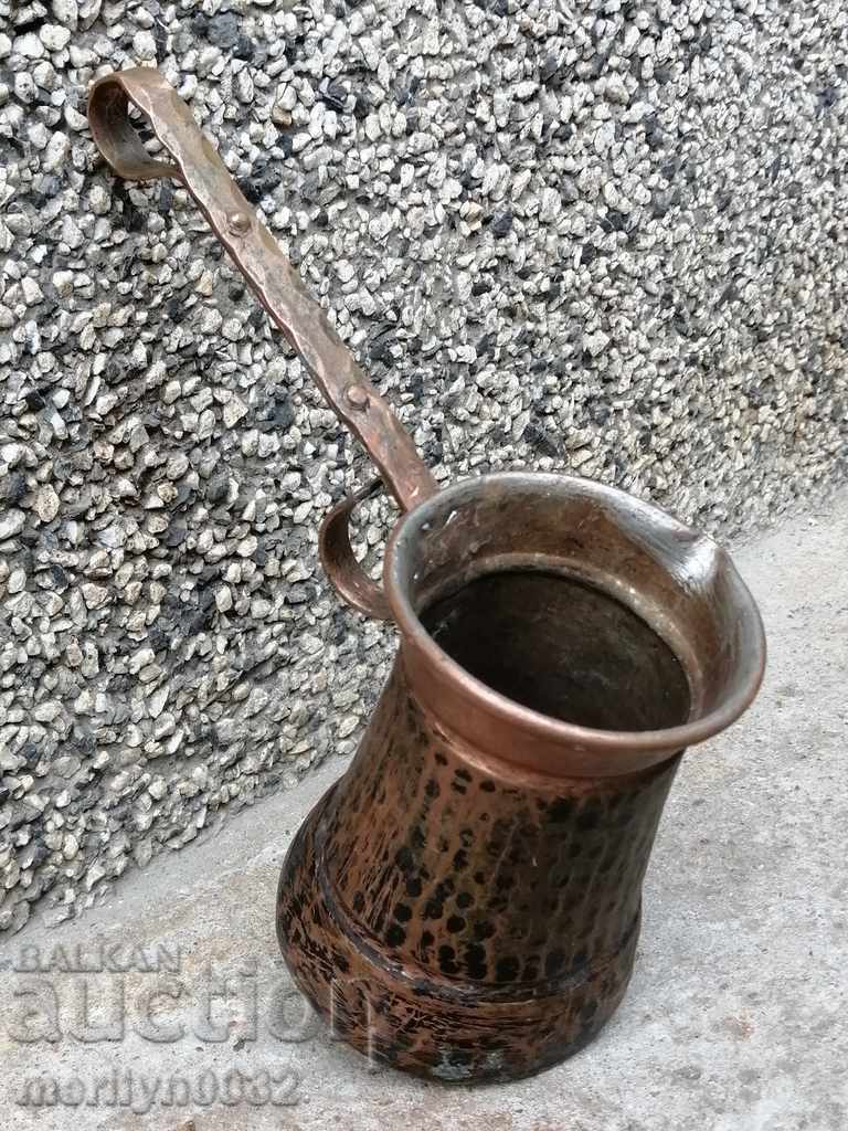 Old copper tin, coffee, baker, copper pot - 7 Old copper tin, coffee, baker, copper pot - 7