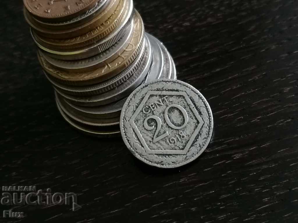 Coin - Italy - 20 cents 1920