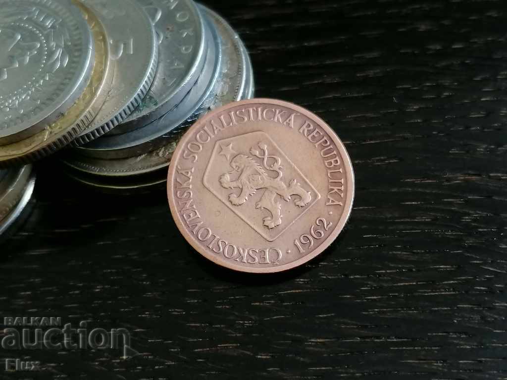 Coin - Czechoslovakia - 1 kroner | 1962 with price 0.90 BGN | € 0.46