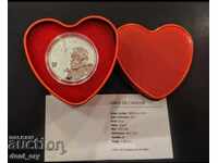 Ασημένιος Έρωτας Άγγελος της Αγάπης 2010 Ολογραφικό Εφέ