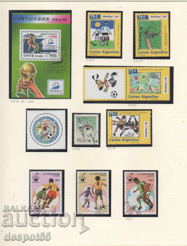1982-2002. Different countries. Sports.