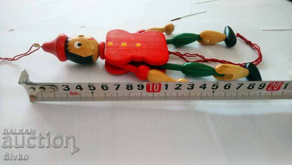 Δημοπρασία Παιδικό ξύλινο παιχνίδι παλιάτσος κλόουν γελωτοποιός κινούμενο Δημοπρασία Παιδικό ξύλινο παιχνίδι παλιάτσος κλόουν γελωτοποιός κινούμενο