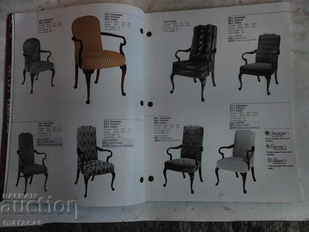 Antique Furniture Catalog with price 12.00 BGN | € 6.14