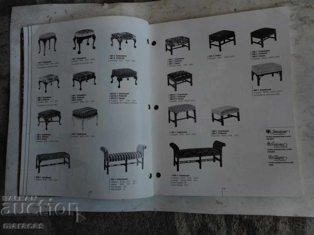 Delivery of Antique Furniture Catalog