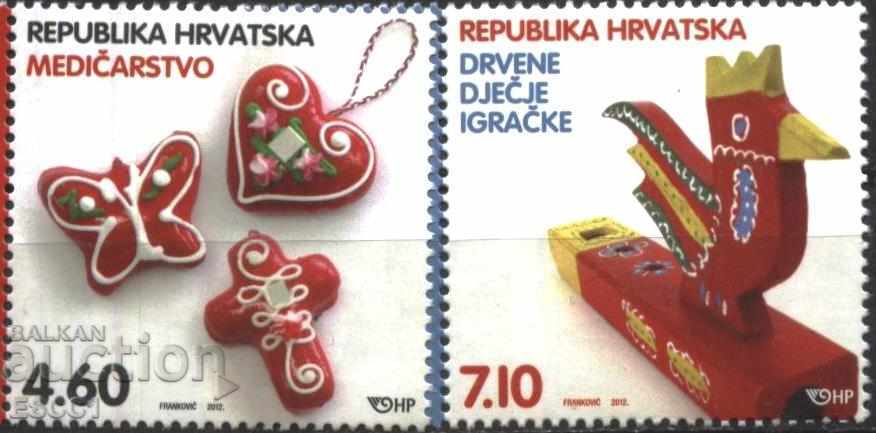 Чисти марки Занаяти  2012 от Хърватия