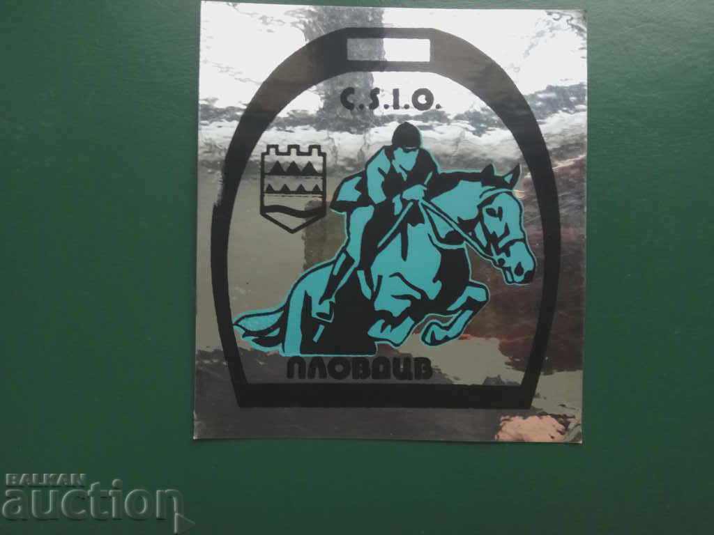 Patch, sticker :: Plovdiv C.S.I.O Patch, sticker :: Plovdiv C.S.I.O