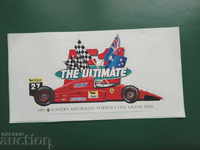 Sticker, sticker: 1992: Australian Formula one grand prix