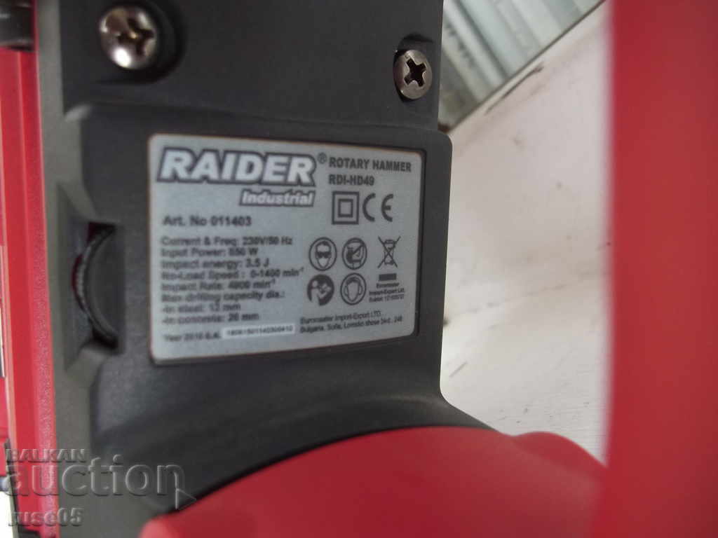 Hammer "RAIDER - Industrial - RDI - HD 49" new - 7 Hammer "RAIDER - Industrial - RDI - HD 49" new - 7