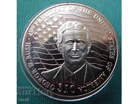 Liberia 10 Dollars 2001 UNC