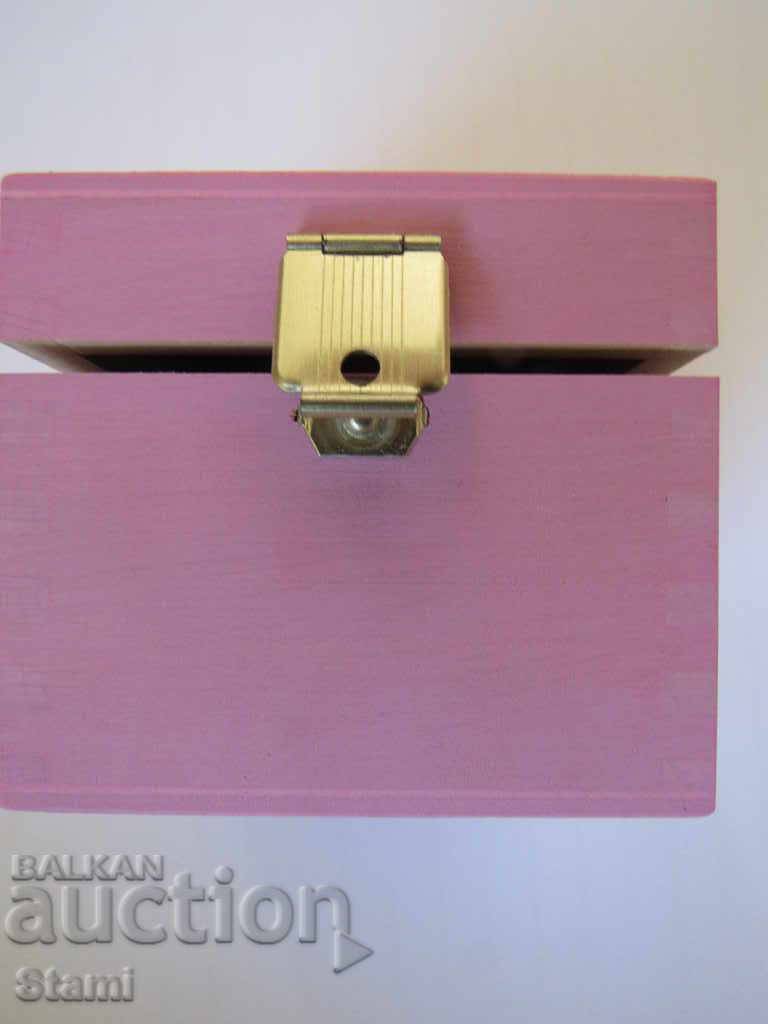 Small wooden box for sweet compliments-confectionery Aida with price 11.50 BGN | € 5.88 Small wooden box for sweet compliments-confectionery Aida with price 11.50 BGN | € 5.88