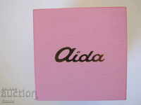 Small wooden box for sweet compliments-confectionery Aida