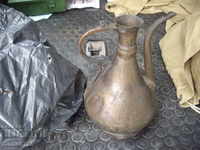 Very old copper jug