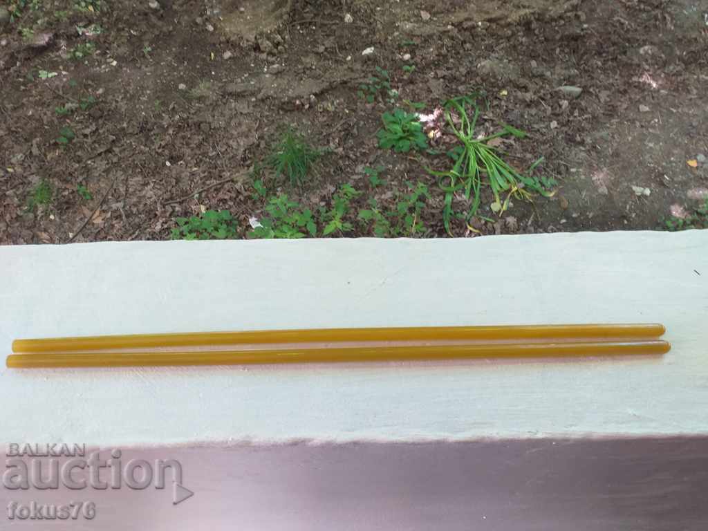 Auction STICKS KATALIN BAKELIT FOR BEADS WITH DAMARI 2 PIECES Auction STICKS KATALIN BAKELIT FOR BEADS WITH DAMARI 2 PIECES