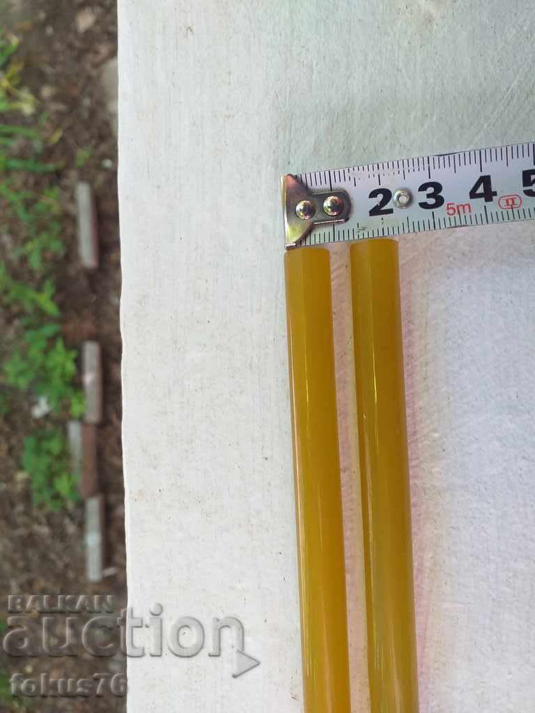 STICKS KATALIN BAKELIT FOR BEADS WITH DAMARI 2 PIECES - 6 STICKS KATALIN BAKELIT FOR BEADS WITH DAMARI 2 PIECES - 6