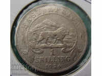 British South Africa 1 Shilling 1924 Silver