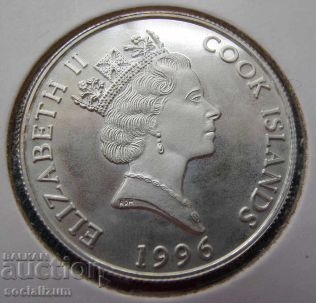 Cook 2 dolari 1996 Argint AUNC PROOF cu preț € 17.90 | 35.01 BGN