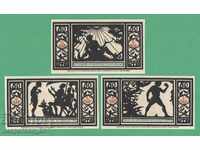 (¯`'•.¸NOTGELD (city Quedlinburg) 1921 UNC -6 pcs. banknotes ´¯)