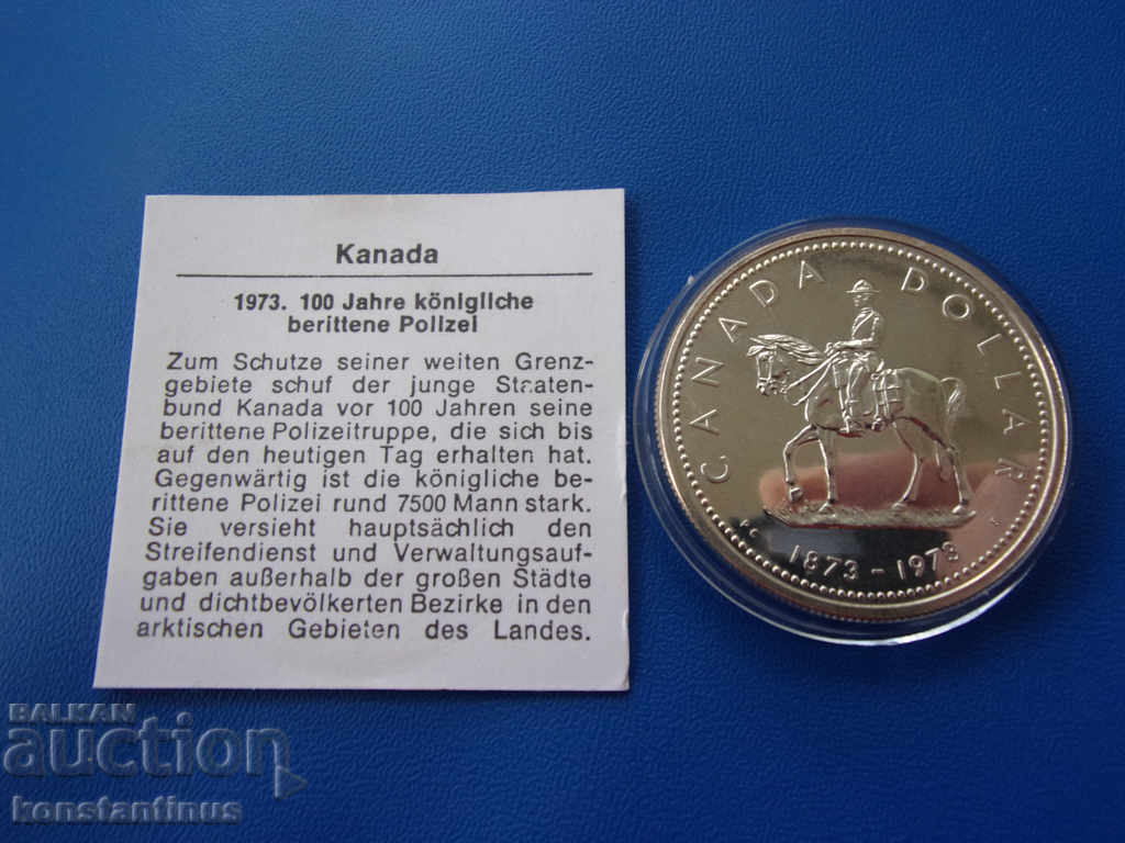 Canada 1 Dollar 1973 UNC