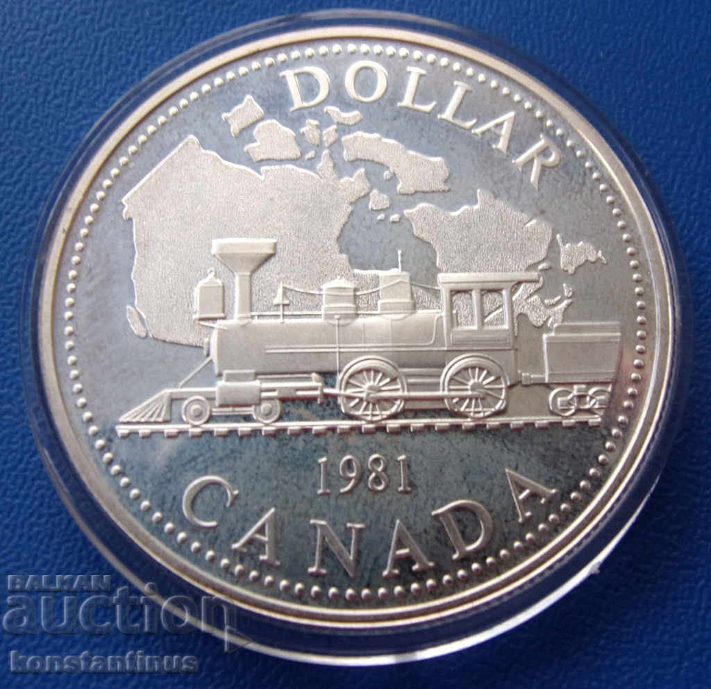 Canada 1 Dollar 1981 PROOF UNC