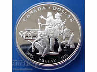 Canada 1 Dollar 1990 PROOF UNC