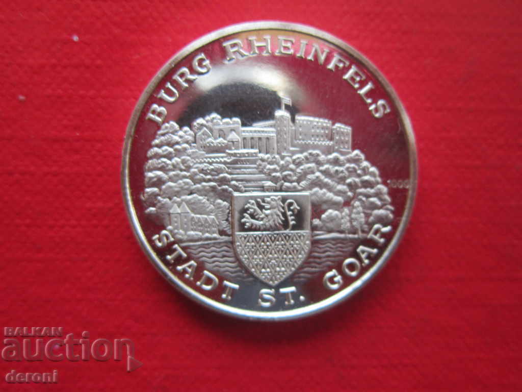 Γερμανικό ασημένιο μετάλλιο Ασημένιο νόμισμα με τιμή 95.00 BGN | € 48.57 Γερμανικό ασημένιο μετάλλιο Ασημένιο νόμισμα με τιμή 95.00 BGN | € 48.57