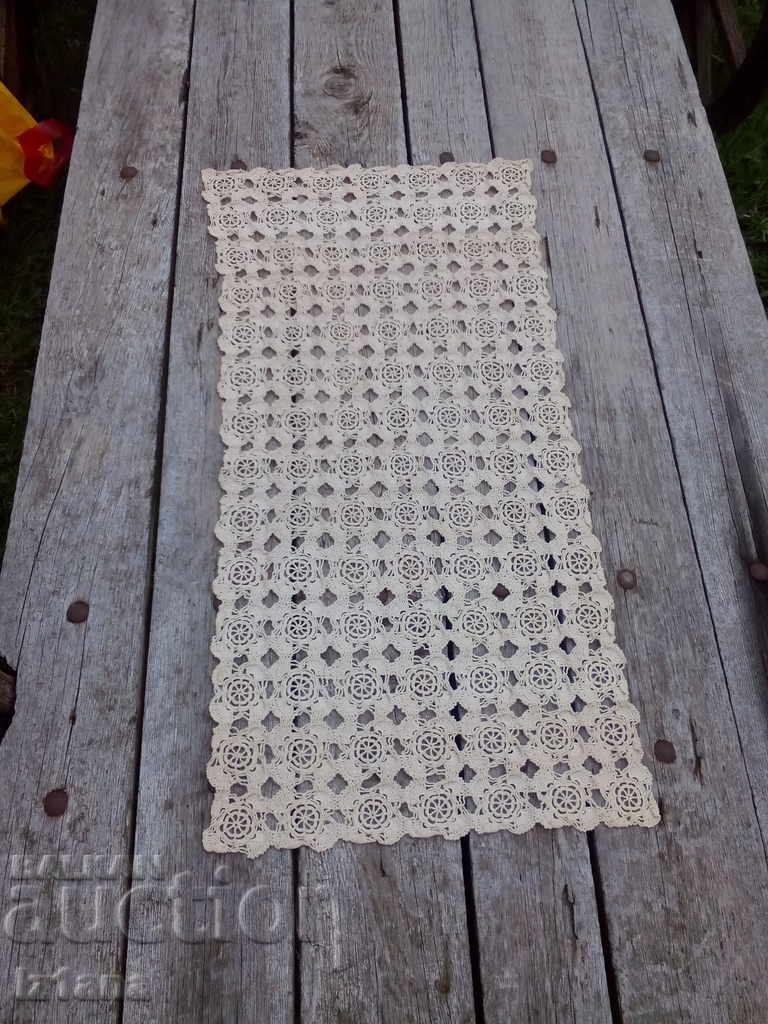 Стара плетена покривка с цена 15.00 лв. | € 7.67 Стара плетена покривка с цена 15.00 лв. | € 7.67