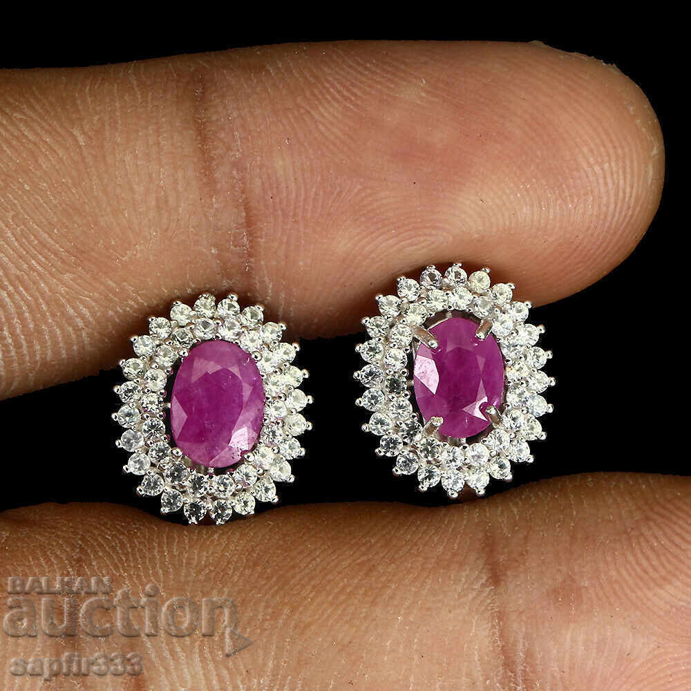 RUBIES AND TOPAS - CHICOSY DESIGN EARRINGS with price 687.00 BGN | € 351.26 RUBIES AND TOPAS - CHICOSY DESIGN EARRINGS with price 687.00 BGN | € 351.26