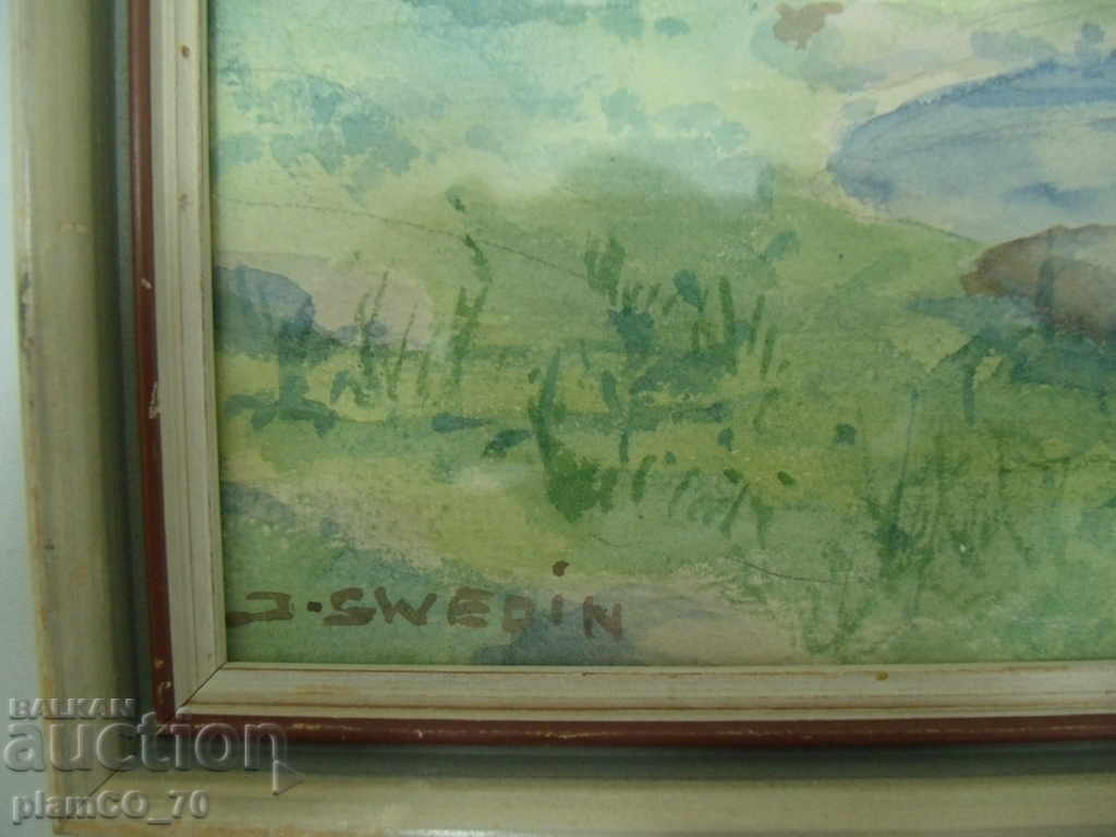 № * 4257 old picture with frame - size 37/29 cm - 6 № * 4257 old picture with frame - size 37/29 cm - 6