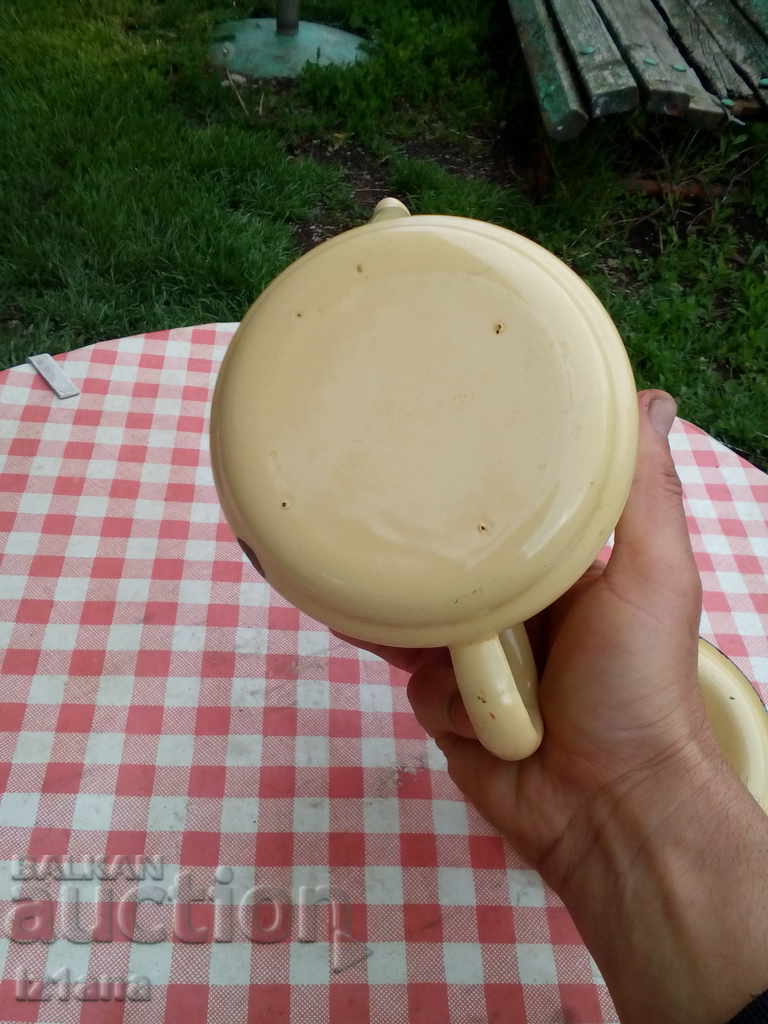 fierbător de apă emailat veche - 6 fierbător de apă emailat veche - 6